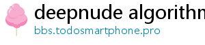 deepnude algorithm